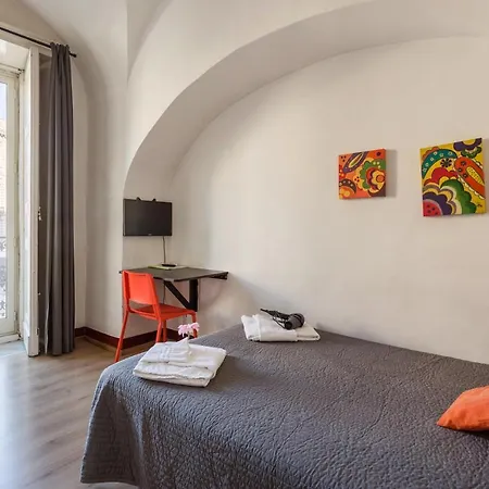 Da Gianni E Lucia With Bathroom In The Center Pensjonat Katania